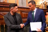 Rufián se pregunta "dónde está Sánchez" y dice que dejarán de apoyarle con "indicios claros"