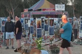 Homenaje a las víctimas del Festival Nova de Reim asesinadas por Hamas hace dos años