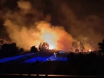 El fuego de Jarilla (Cáceres) sigue descontrolado y afecta ya a 4.600 hectáreas y 48 kilómetros