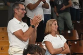 Iñaki Urdagarin y Ainhoa Armentia vuelven a apoyar a Pablo en las gradas: las pruebas de su sólida relación