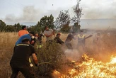 El infierno fue otra vez en Abejera, con seis heridos de gravedad: "Vino una ola de fuego"
