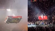 "¡Alto! ¡Alto, alto, alto, alto!" grita Beyoncé durante su espectáculo al percibir que el coche sobre el que iba se inclinaba sobre la multitud