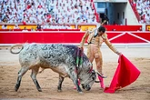Pepe Moral aprovecha la oportunidad del destino y la perla de Cebada en Pamplona