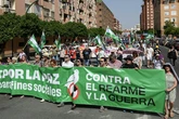 Sumar rectifica y acudirá a la próxima manifestación en Madrid contra los planes de rearme del Gobierno de Sánchez