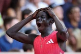 Letkenhaus, Gout Gout y Shimizu, retratos de deportistas adolescentes