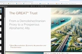 El Washington Post filtra un documento con los planes de Trump para Gaza y su resort turístico