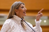 Yolanda Díaz deja a un lado a Isabel Rodríguez en el choque con el PSOE por la vivienda: "No es un problema de personas, da igual que sea una ministra u otra"