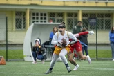 La gesta de la España de fútbol flag después de concentrarse en una granja: "Nos trataron muy bien, pero dormíamos en literas, al lado de los animales"