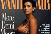 Demi Moore, desnuda y embarazada de siete meses: la historia de la portada más famosa de los 90