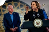 Kamala Harris trata de mantenerse al margen del campo de minas político de Oriente Próximo