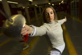 Lucía Martín-Portugués, un sable contra la epilepsia: "Me podían dar 14 crisis de ausencia en un día. Era peligroso"