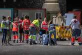 Clavijo monta una carpa en El Hierro para atender a los menores migrantes y delega la responsabilidad al Estado