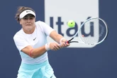 El drama de Andreescu en Miami: "No quera parar, mi entrenador me salv"