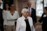 La secretaria del Tesoro de EEUU considera "urgente" que el G7 alcance un acuerdo para redirigir los activos rusos a Ucrania