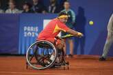 Martín de la Puente, un prodigio de destreza que ha estrenado en dobles el casillero español en tenis sobre silla de ruedas