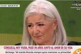 La tristeza de Consuelo Berlanga al recordar a su marido, en su reaparición televisiva: 