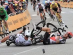 ¿Por qué hay tantas caídas en esta carrera de taquicardia?