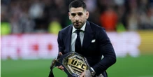 Чемпіон UFC першим ударив по м’ячу перед стартом матчу Реала на Сантьяго Бернабеу — відео