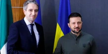 Обговорили повернення депортованих дітей. Зеленський прибув до Ірландії та зустрівся з премʼєром країни Гаррісом