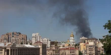 «Мета Росії - знищити все живе». У Києві лось злякався вибухів, вдарився об стіну і загинув