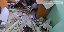 Нічна атака шахедами: у Херсоні поранені троє людей, поліція опублікувала відео з лікарні в передмісті, де постраждав лікар
