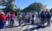 Chaos at Milnerton High as police use stun grenades on protesting parents