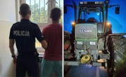 Uciekali z przyczepą pełną obornika. Zamieniali się miejscami