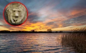Tajemnicza twarz z Jeziora Lednica. Odkrycie archeologów z Torunia