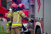 Pożar na budowie w Krakowie. W akcji siedem zastępów straży pożarnej