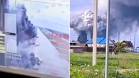 Akcja "Pajęczyna" Ukrainy. Nagrania z ataków na lotniska w Rosji