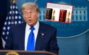 Prezydent Trump reklamuje perfumy. Złoty flakon za 249 dolarów