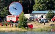 Akcja ratunkowa nad zalewem. Na miejscu strażacy, WOPR i LPR