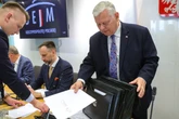 Po wejściu Suskiego świadek przestał zeznawać. Sąd zdecydował o karze