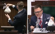 Zaskakujący prezent dla Hołowni. Berkowicz przyniósł uszka