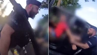 Siłą wyciągneli go z auta. Interwencja w oku kamery policji