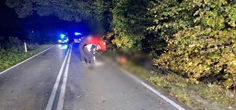 Kolejne informacje o kierowcy. Znaleźli go w zaroślach, dziś wyniki badań