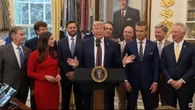 Trump pojawił się po tygodniowej nieobecności
