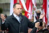 Brejza ostro o Nawrockim. "Bramkarz Nowogrodzkiej"