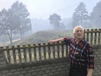 Szykują się na najgorsze przez pożar. "Dom mam zostawić?"