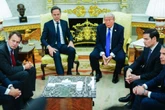 "Całkowita racja". Rutte przyklasnął Trumpowi ws. Tomahawków