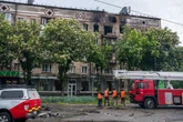 Tragiczne skutki rosyjskiego ataku w Kijowie. Trzech ratowników zginęło