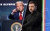 Sondaż Gallupa. Zełenski bardziej popularny w USA niż Trump