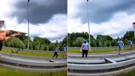 Kulisy ustawki pseudokibiców na A1. Policja pokazała nagranie