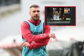 Podolski dorobił się ogromnej fortuny. Nawet Anglicy są pod wrażeniem