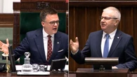 Awantura w Sejmie. Hołownia wyłączył mikrofon posłowi