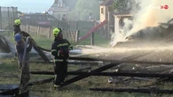 Pożar w Nowej Białej. Ogień trawił dom po domu