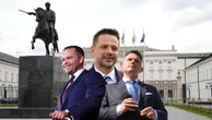Wyścig o pałac. Najnowszy sondaż prezydencki