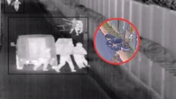 Agresywni migranci na granicy. Weszli przez barierę za wszelką cenę
