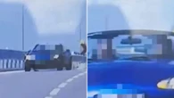 Zawrócił pod prąd. Nie wiedział, że jedzie policja