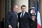 Marcon rozmawiał z Tuskiem. Prezydent Francji zabrał głos